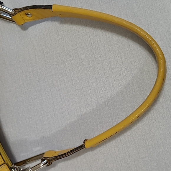 Robert Pietro Bag, Size 16" X 6" X 10", Golden Yellow - Picture 3 of 9